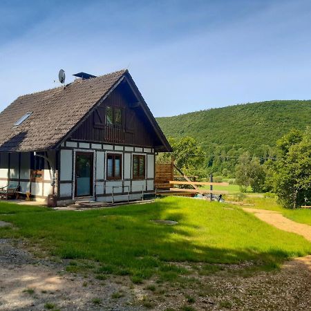 Chalet Haus am Fluss Wahmbeck Exterior foto