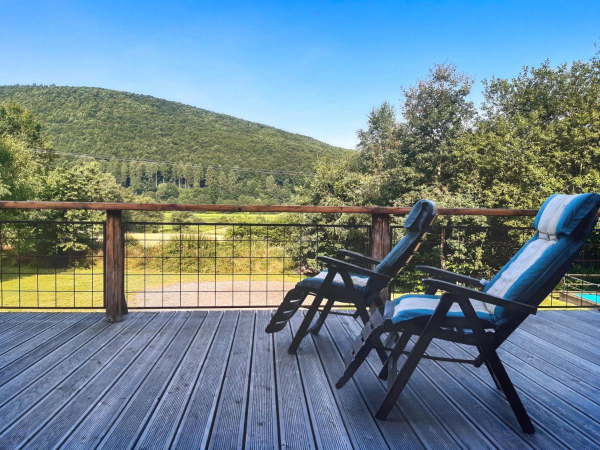 Chalet Haus am Fluss Wahmbeck Exterior foto