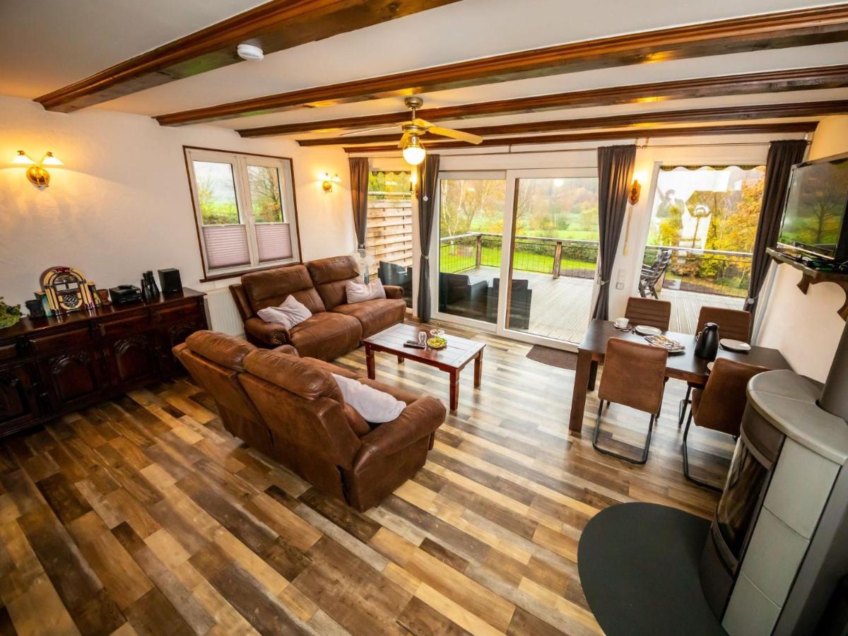 Chalet Haus am Fluss Wahmbeck Exterior foto