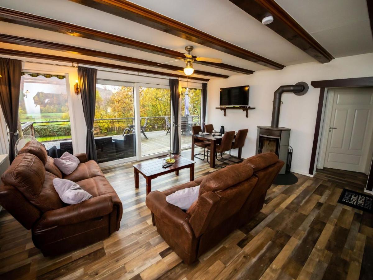 Chalet Haus am Fluss Wahmbeck Exterior foto